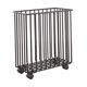 thumbnail image 5 of Cesta de lavandería con ruedas, clasificador de ropa, multifuncional, para mover la ropa con suavidad, carrito clasificador de ropa para lavandería en negro, 5 of 9