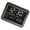 Black, variant on Elegant Square Design Alarm Clock Including LCD Screen Snooze Alarm Temperature Monitor