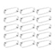 thumbnail image 3 of 15 Piezas Moldes Ovalados para Tartaleta Moldes para Tarta Perforados para Hornear Anillo de Forma Redonda de Acero Inoxidable para Tarta Mousse Pies Quiche, 3 of 5