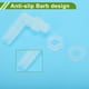 thumbnail image 5 of Conector de barbilla de codo macho NPT G1/8 de 3/8" ID de manguera único Bargains PP claro 1 juego, 5 of 7