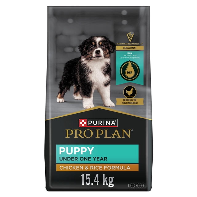 Purina Pro Plan Development Chicken & Rice Formula, Dry Puppy Food 15.4kg
