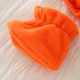 thumbnail image 4 of GPAECEAD Baby Halloween Costumes Newborn Infant Baby Boy Girl Pumpkin Romper Smile Bodysuit Hoodie One Piece Jumpsuit Orange, 4 of 9