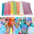 wet images of holi