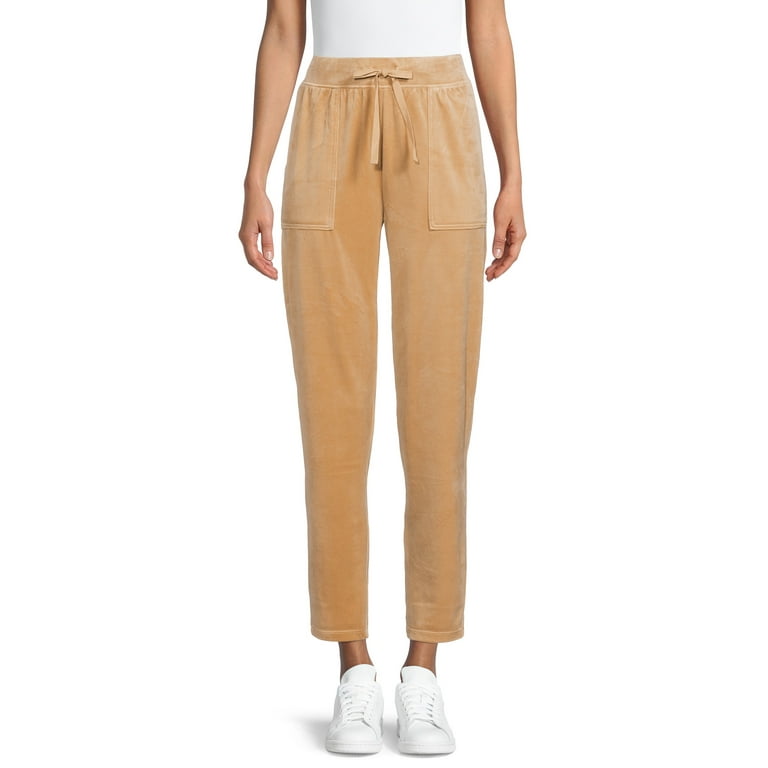 Time and Tru Women's Velour Lounge Pants 