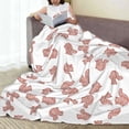 thumbnail image 6 of Pofeuu Red Fox Print Ultra-Soft Micro Fleece Blanket,for Bed Or Sofa,All Season Throw Blankets Flannel Blanket-40"x30", 6 of 7