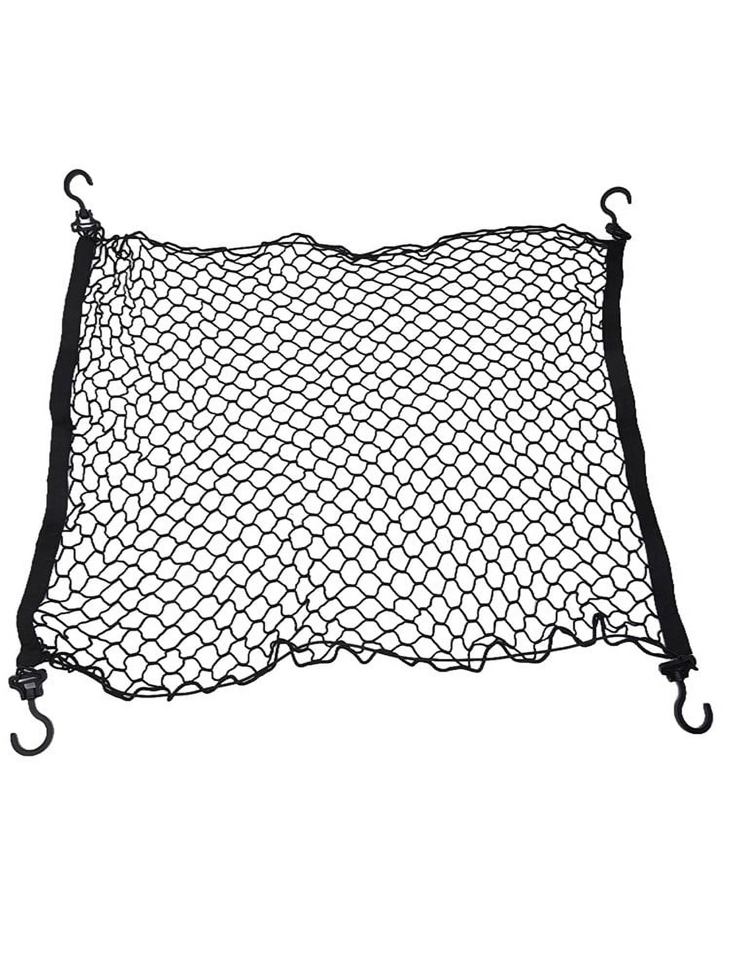 Splihome Camping Storage 1X Folding Wagon Net About 210G 92*76Cm/36.2*30.0Inch Black Folding Trolley Cart Nylon High-Quality