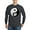 Charcoal, variant on CafePress - Wolf Therian Ying Yang Long Sleeve Dark T Shirt - Long Sleeve Dark T-Shirt