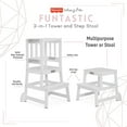 thumbnail image 4 of Fisher Price 2-en-1 Tour et tabouret Funtastic, 4 of 9