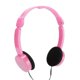 thumbnail image 2 of Casque stéréo filaire pliable pour enfants avec microphone, pour smartphone et tablette, rose, 2 of 4