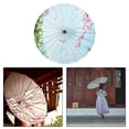 thumbnail image 6 of Classical Dance Parasol 32" Chinese Oiled Paper Umbrella for Village Scenery Style G, 6 of 8