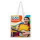 thumbnail image 1 of Caitie's Classroom Bolso de tela con estampado de lienzo para mujer, bolsa de compras reutilizable y estética, con cremallera interior, regalo para mujer, 35 × 40 cm., 1 of 6