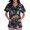 Gray_003, variant on Women Halloween Scrubs Shirts Ghost Printed Casual Soft Stretchy Short Sleeve V Neck Tee Shirts Breathable Nurse Uniforms Top with Pocket Cyan 3XL