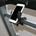thumbnail image 2 of Soporte universal para teléfono GPS, antideslizante, para bicicletas, fácil de abrir. Negro, 2 of 9