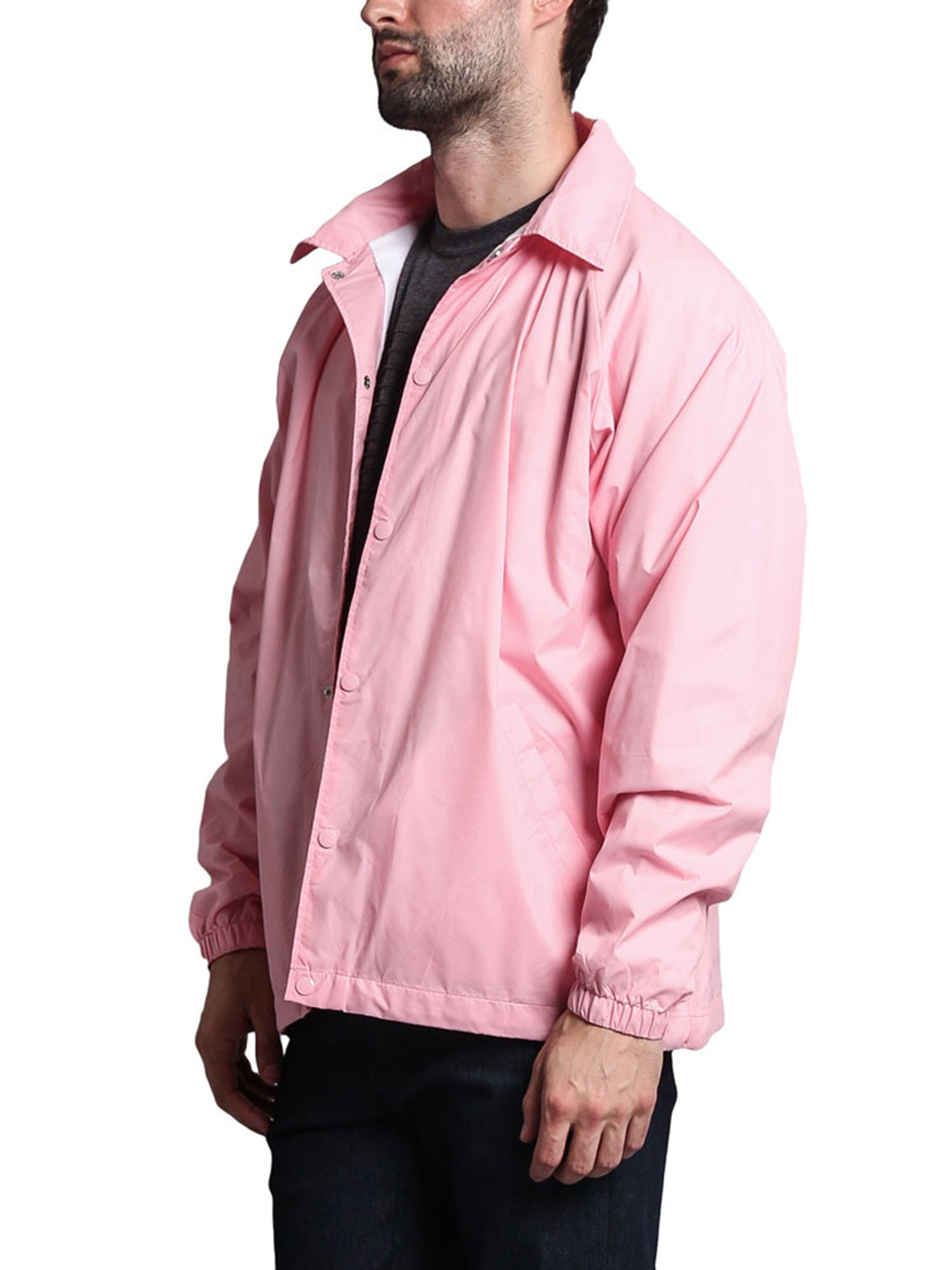 Men's Waterproof Windbreaker Jacket VOS - Burgundy - Large Men's Waterproof Windbreaker Jacket VOS - Burgundy - Large