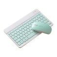 thumbnail image 1 of FlyFlise SK-030 10-inch Bluetooth Keyboard and Mouse Set 78 Key Mini Keyboard 2.4G 3-level DPI, 1 of 8