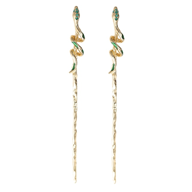 2pcs Serpent Cheveux Baguettes Beaux Épingles à Cheveux Accessoires Cheveux Rétro Bâtons