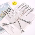 thumbnail image 2 of 30 Packs Hair Clips Duck Bill Clips, Rustproof Metal Curl Clips with Holes for Hair Styling (Siver (30 Pack)), 2 of 5