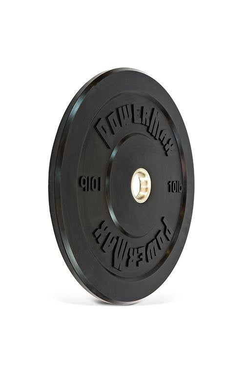 10 lbs. Bumper Plate in Black Set of 2