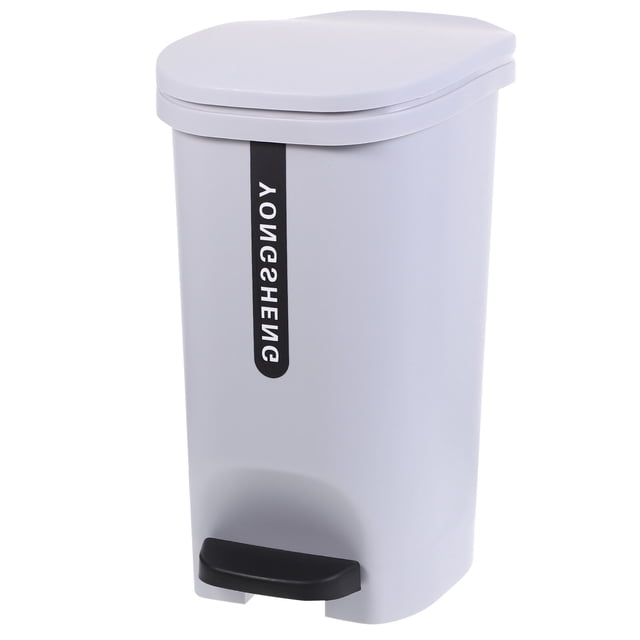 Cubo de basura con pedal, 10 l, para el hogar