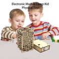 thumbnail image 4 of 1 Set Teaching Demonstration Toys Intellectual Development Parent-Child Interaction Learning DIY Human Sensing Square Pattern Light Physical Toys Children Toys, 4 of 8