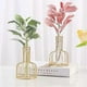thumbnail image 5 of Glass Propagation Station with Metal Frame, Gold Flower Vase, Test Tube Vase for Hydroponic Plant, Small Bud Vase for Home Kitchen Office Table Top De, 5 of 5
