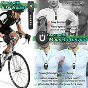 【Upgraded】4K Body Camera with Audio & Video Recording - 64G Body Cam Mini Police Wearable Worn Bodycam - Portable Small Personal Camcorder - Sport Bike Outdoor Video Recorder (with Magnetic Lanyard)