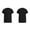 Black, variant on GYRATEDREAM Girls Athletic Shirts, Kids Short Sleeve Quick Dry Crewneck Tops Tee Summer Workout Running Yoga Sports Shirts for 8-10 Years