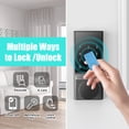 thumbnail image 5 of COBIZI Smart Lock with WiFi, Keyless Entry Door Lock with App Control, App Remote Control, Auto-Lock, Smart Deadbolt Lock, Easy Installation, IP54 Waterproof, Black, 5 of 7