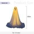 thumbnail image 2 of Decoraciones Fantasmas Iluminada Espeluznantes Halloween 165 Cm para Patio Interior Y Exterior Blanco, 2 of 9