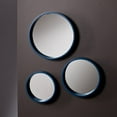 Holly and Martin Daws Wall Mirror 3Piece Set, Navy