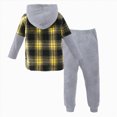 thumbnail image 4 of HCNTES Toddler Boy Clothes Set Long Sleeve Prints Tops Pants Kids 2Pcs Set Outfits Kids Fall Winter Clothes, 4 of 6