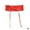 Red, variant on Women Leather Elastic Bow Belt Wrap Around Tie Corset Wide Dress Waist T7C7 M9Y0