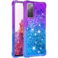 thumbnail image 3 of Case for Samsung Galaxy S20 FE, Galaxy S20 FE Case Liquid Cute Glitter Heavy Duty Shockproof Back Cover Soft TPU Protective for Girls Women Phone Case for Samsung Galaxy S20 FE Gradient Purple, 3 of 14