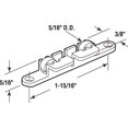 thumbnail image 2 of Prime-Line Produits G 3158 Ensemble de Rouleaux Tandem à Fenêtre Coulissante avec Roues Plates en Acier de 5/16 Po (Pack de 2), Blanc, 2 of 2