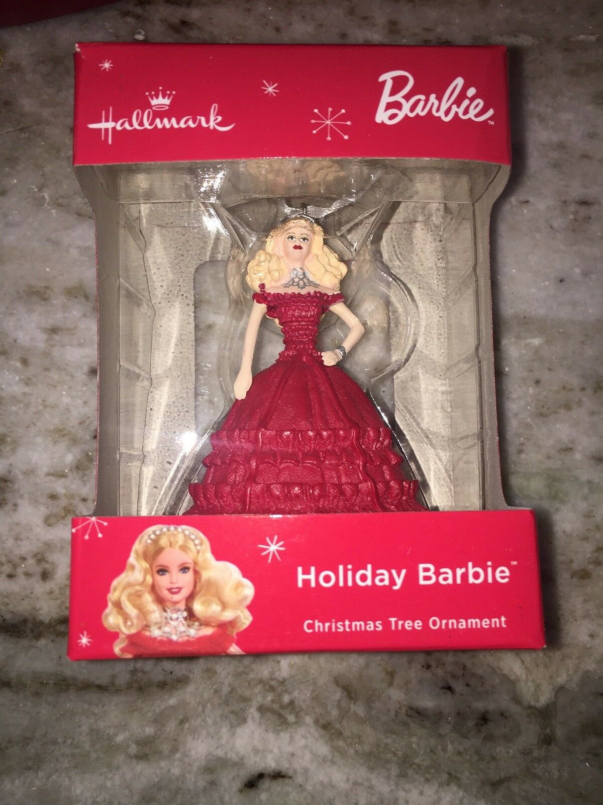holiday barbie 2018 ornament