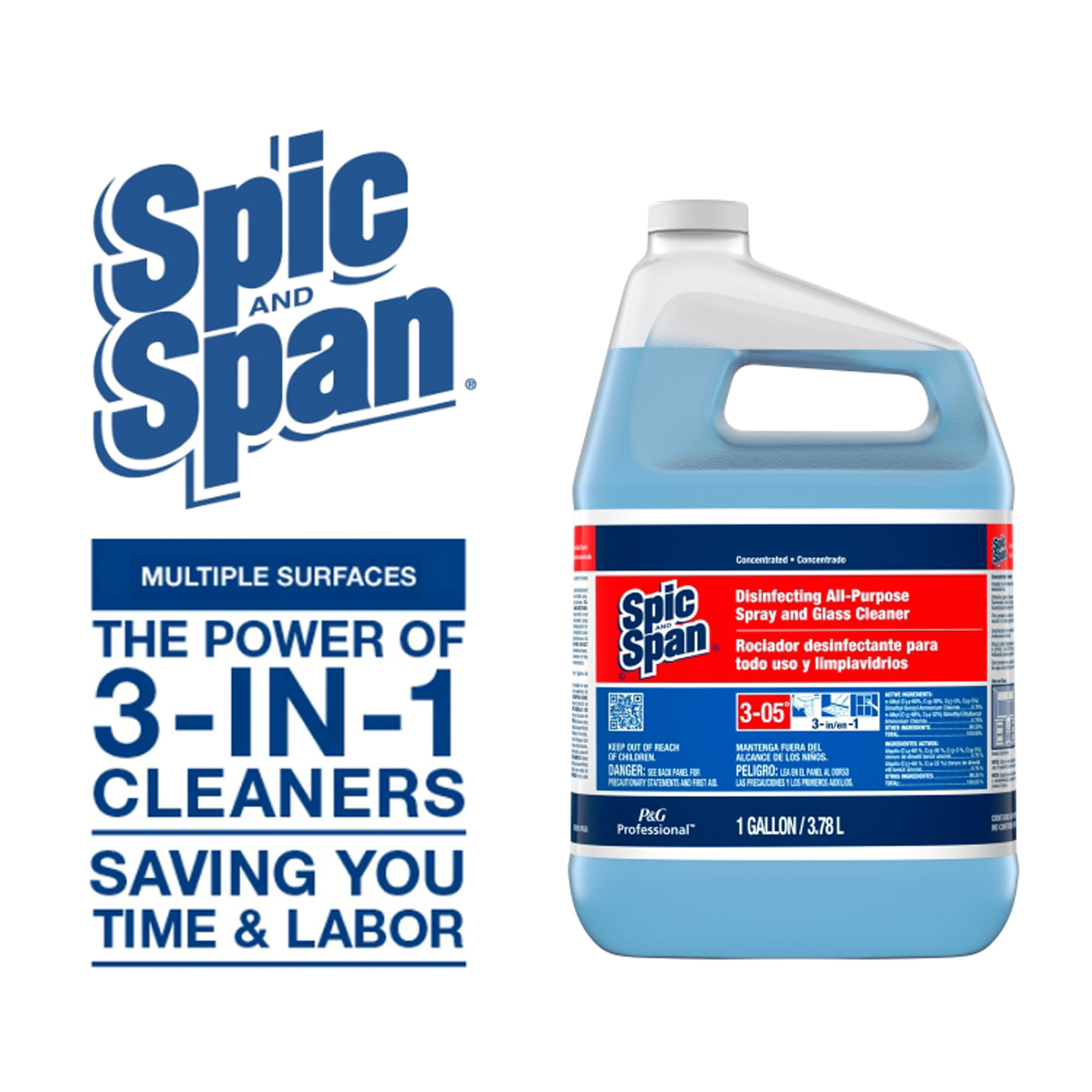 Spic and Span, PGC32538, Spic/Span Concentrated Cleaner, 1 Each