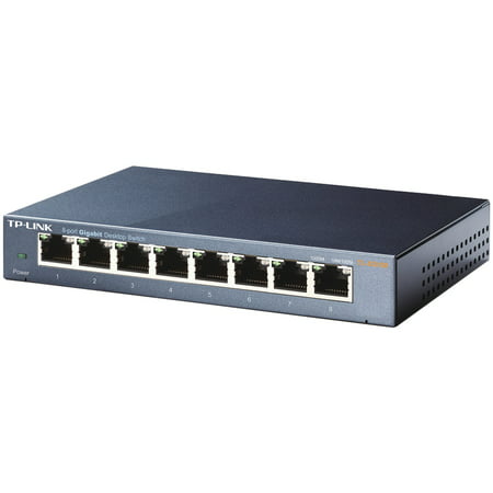 Tp-Link TL-SG108 8-Port Desktop Switch (Best Small Network Switch)