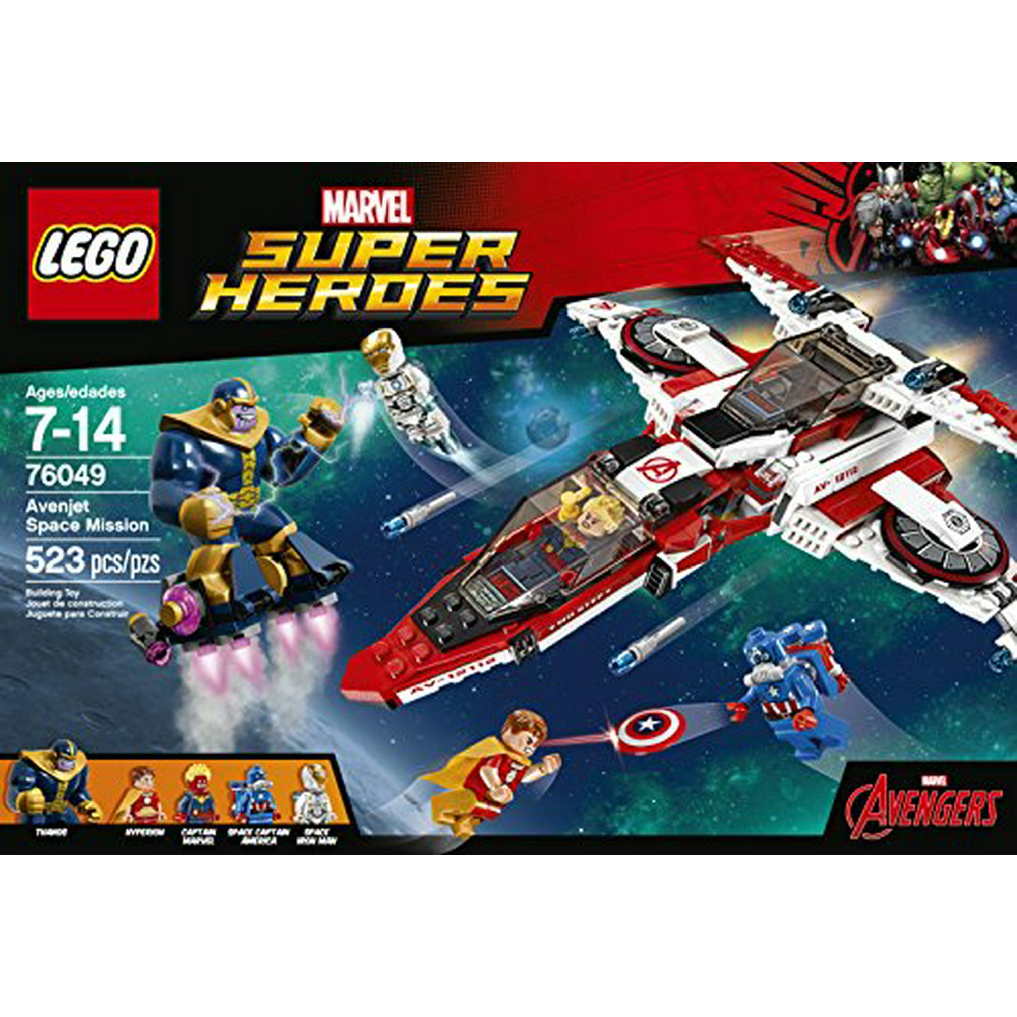 LEgO Super Heroes Avenjet Space Mission 76049 | Walmart Canada