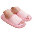 thumbnail image 3 of Slippers for Women,Lazy Floor Cleaning Slippers For Detachable Washable Floor Cleaning Slippers Silent Vacuuming Slippers Hands Cleaning,Womens Slippers,Pink,6-8.5, 3 of 4