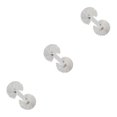 thumbnail image 3 of Riwesomey Stable Thread Plug Gage Stainless Steel Model Angle Screw High American 60-55 Measuring Hardness Metric Pitch Degree Gauge Type1 NO1 Riwesomey CBP489870, 3 of 6