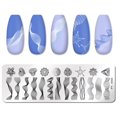 thumbnail image 1 of PICT YOU, patrones de animales, placas de estampado de uñas, placa de imagen para decoración de uñas de acero inoxidable, plantilla de sello, herramientas de plantilla PY-F011 Tan Jianjun  unisex, 1 of 2