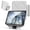 Gray, variant on 3-in-1 Magnetic Folio Case with Pencil Holder, Clear Back & Multi-Angle Stand for iPad 11 Gen 11" 2025 & iPad 10 Gen 10.9" 2022,Gray
