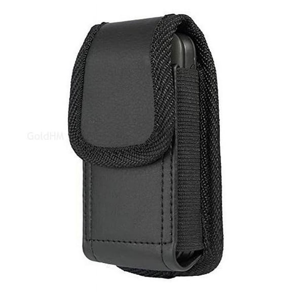 Flip Phone Case For Nokia 2760 Flip Leather Case Cell Phone Pouch Nylon Holster Case with Belt Clip Cover Waist Bag