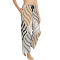 thumbnail image 2 of Xecao Geometric Women's Straight Lounge Pajama Pants: The Epitome of Relaxed Sleepwear, 2 of 9