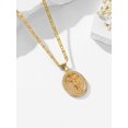thumbnail image 4 of TANGPOET Saint Michael Medal Necklace Protection Necklace for Women, 4 of 5