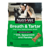 Nutri-Vet Breath & Tartar Chicken Flavored with Dill, Spearmint & Parsley Dental Dog Biscuit Treats, 19.5oz