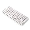thumbnail image 3 of AJAZZ 308i V3 Bluetooth-Compatible con teclado AAA AAA 84 Key Portable PC Desktop Tablet Techeypad Computer Accesories Equipo blanco tholdsy EL005286-01B, 3 of 7
