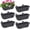 Gray, variant on Railing Planter Boxes, Planter Boxes with Adjustable Bracket, Deck Rail Planters for Outdoor Plants, Flower Pots for Balcony Garden Decor