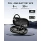 thumbnail image 5 of Auriculares abiertos, auriculares Bluetooth 5.3 de conducción de aire, cómodos para uso prolongado, graves potentes, llamadas claras AI, reproducción de 30 horas, auriculares abiertos IPX6 livianos co, 5 of 5