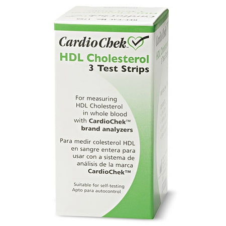 CardioChek HDL Cholesterol Test Strips 3 Each